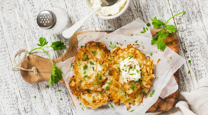 Low FODMAP potato latkes recipe | Monash FODMAP - Monash Fodmap
