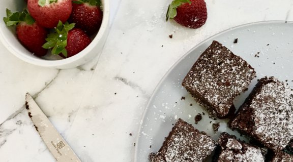 Double Chocolate Brownies - Monash Fodmap