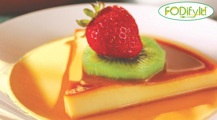 Vanilla Flan with Caramel Sauce Low FODMAP Recipe | Monash FODMAP - Monash Fodmap