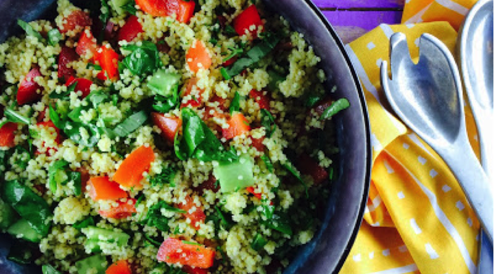 Summer Millet Salad - Monash Fodmap