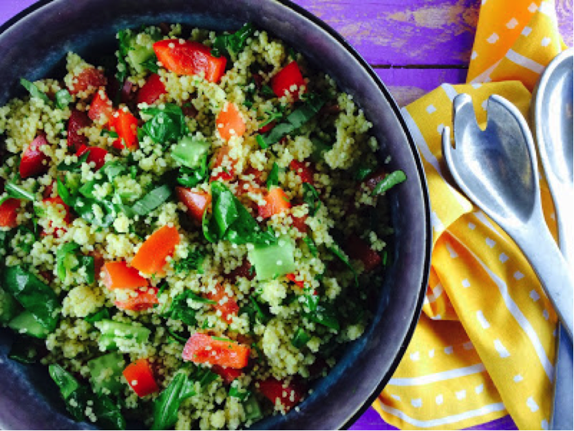 Low FODMAP Summer Millet Salad