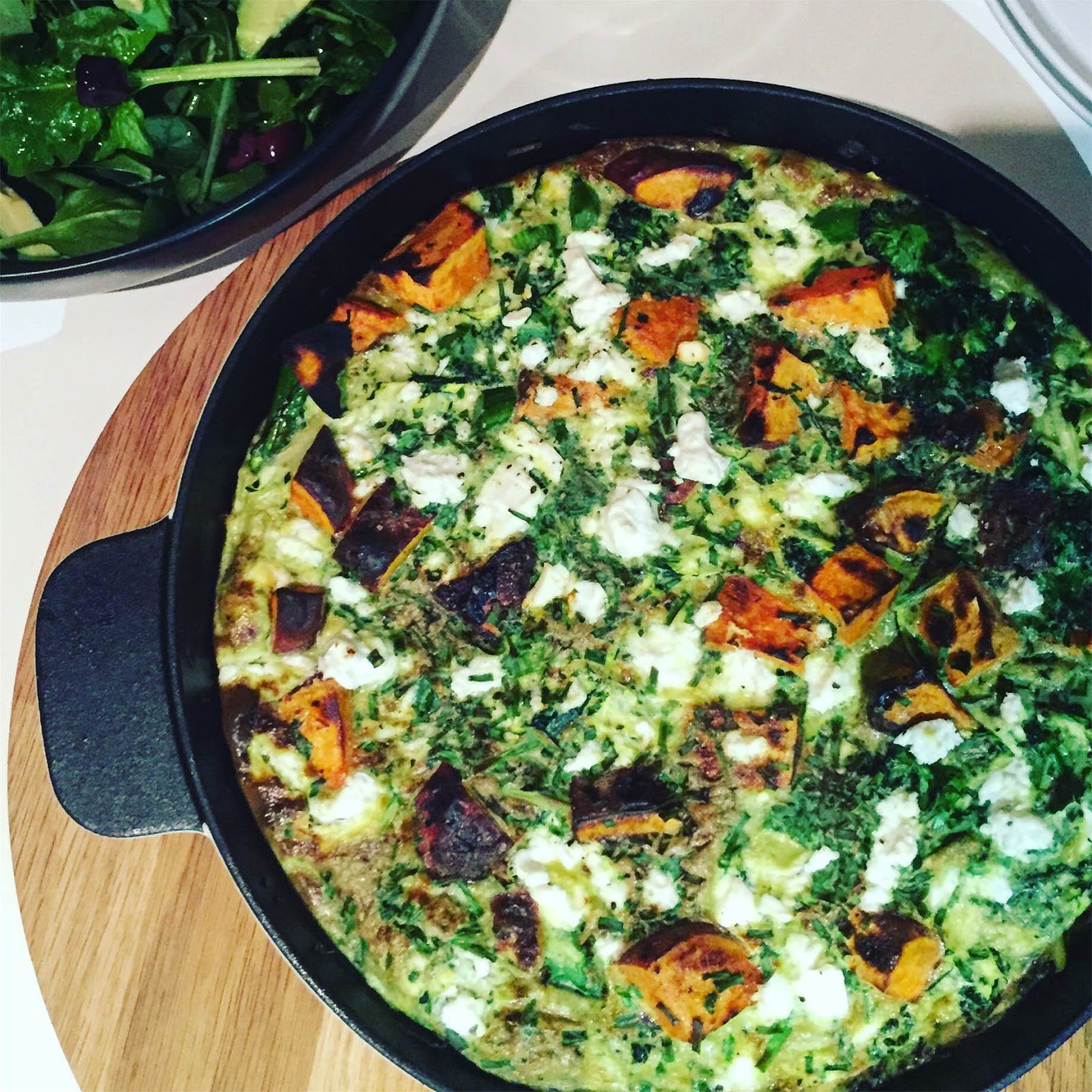 Low FODMAP Vegetarian Frittata