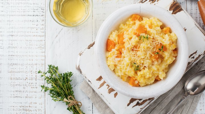 Low FODMAP roast pumpkin risotto recipe | Monash FODMAP - Monash Fodmap