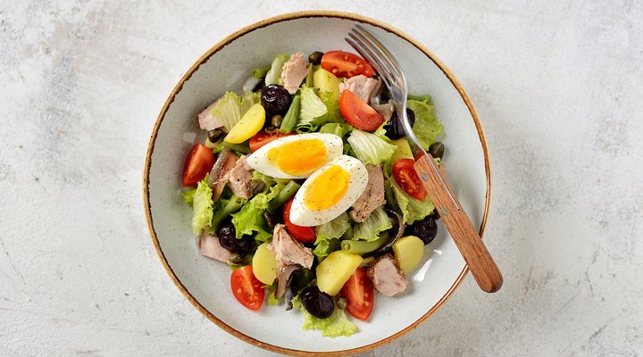 Nicoise Salad with tuna - Monash Fodmap