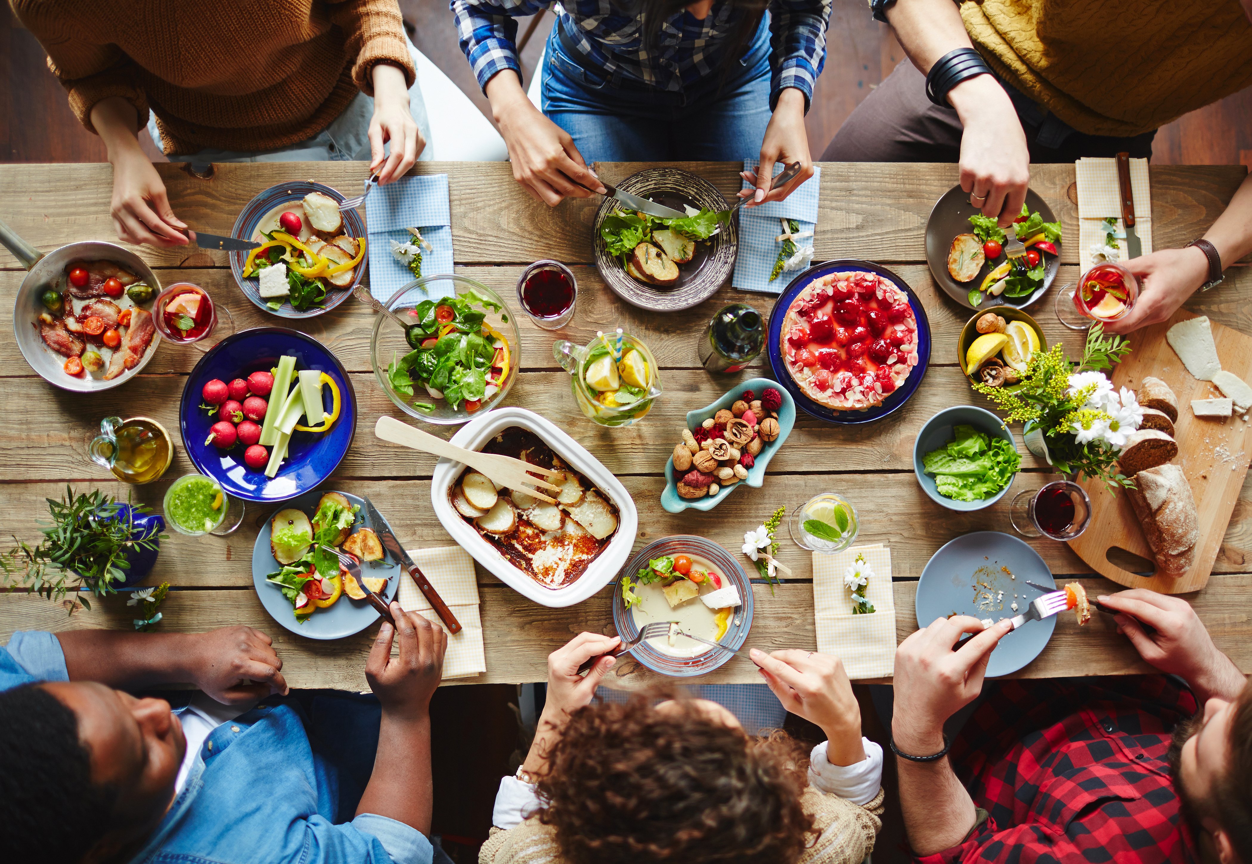 people eating