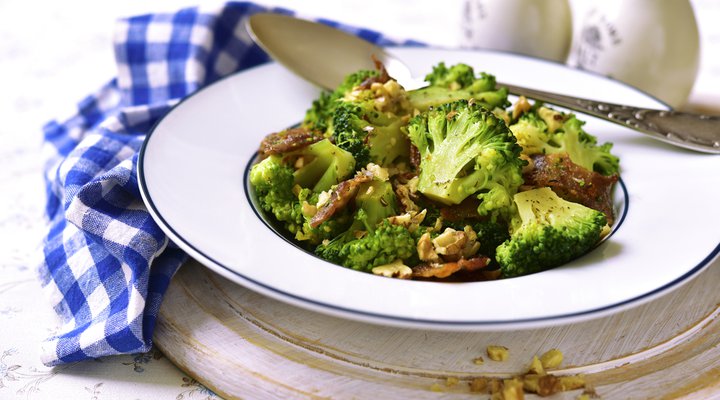 Broccoli Salad with Yoghurt Dressing - Monash Fodmap